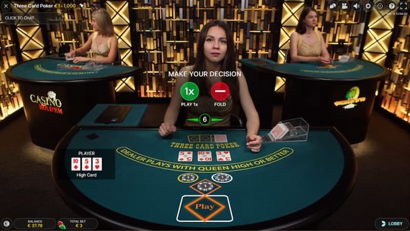 Live poker Iwin Các biến thể poker phổ biến tại Iwin