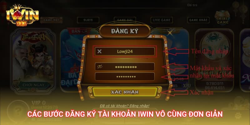 Đăng ký Iwin Các bước đơn giản để Đăng ký Iwin