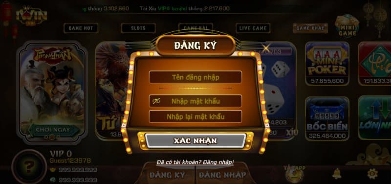Đăng ký Iwin Các lưu ý khi Đăng ký Iwin