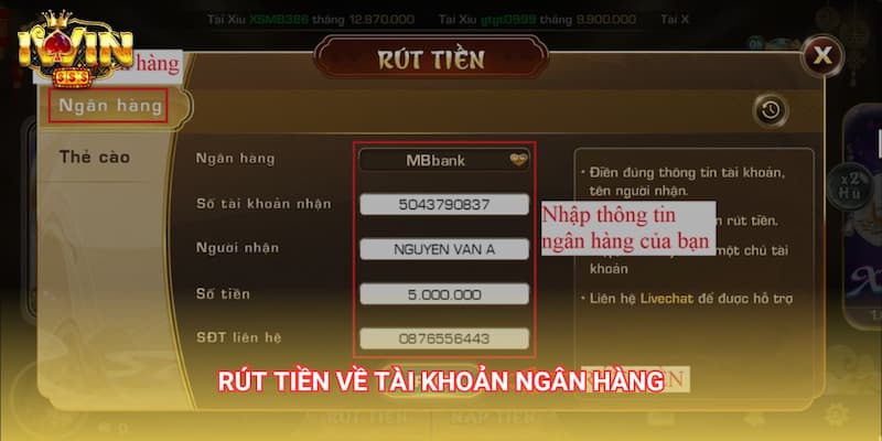 rút tiền Iwin Những lỗi thường gặp khi rút tiền Iwin